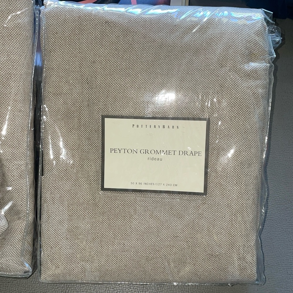 Pottery Barn Drapes - New (2 packs)